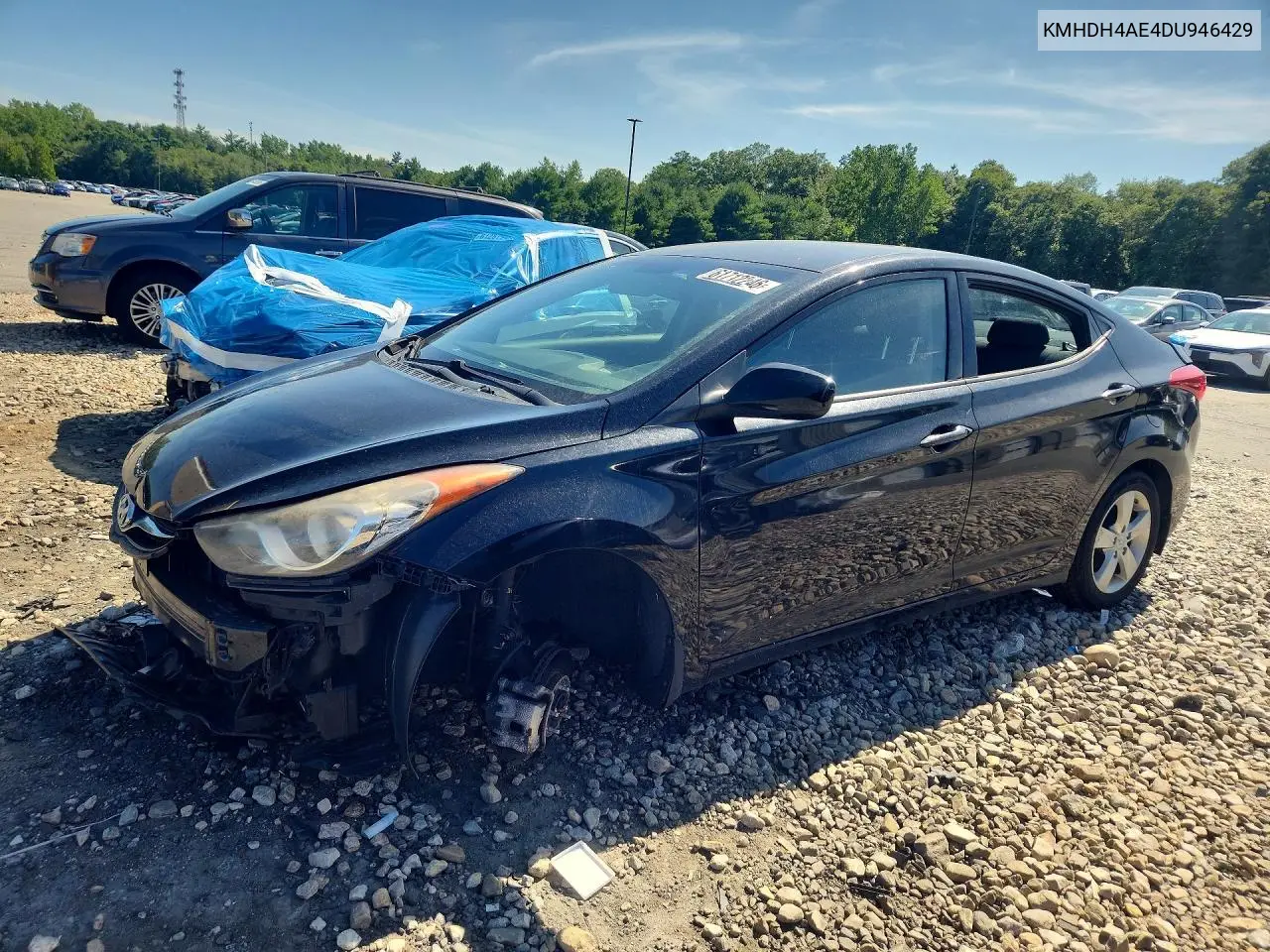 2013 Hyundai Elantra Gls VIN: KMHDH4AE4DU946429 Lot: 61712246