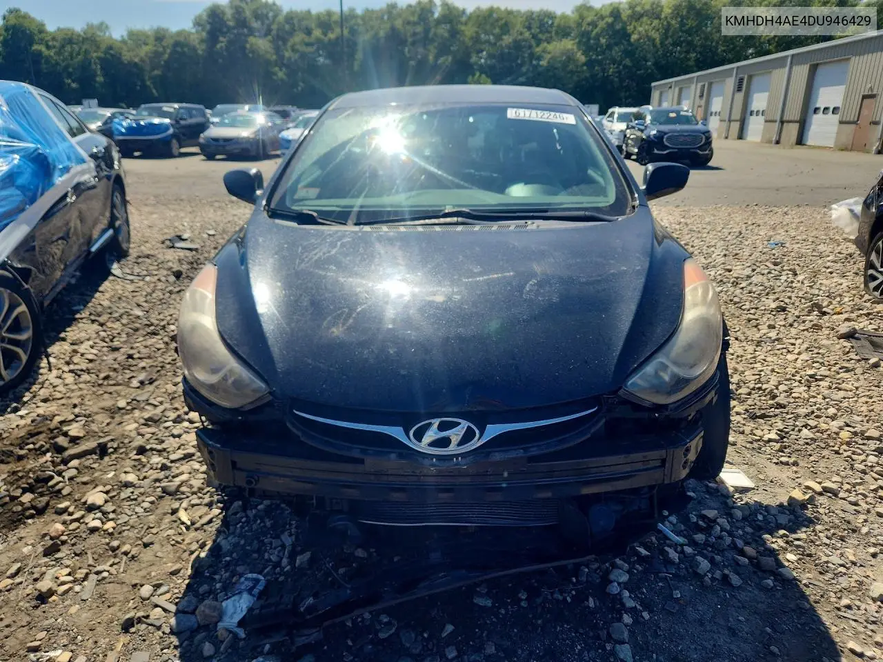 2013 Hyundai Elantra Gls VIN: KMHDH4AE4DU946429 Lot: 61712246