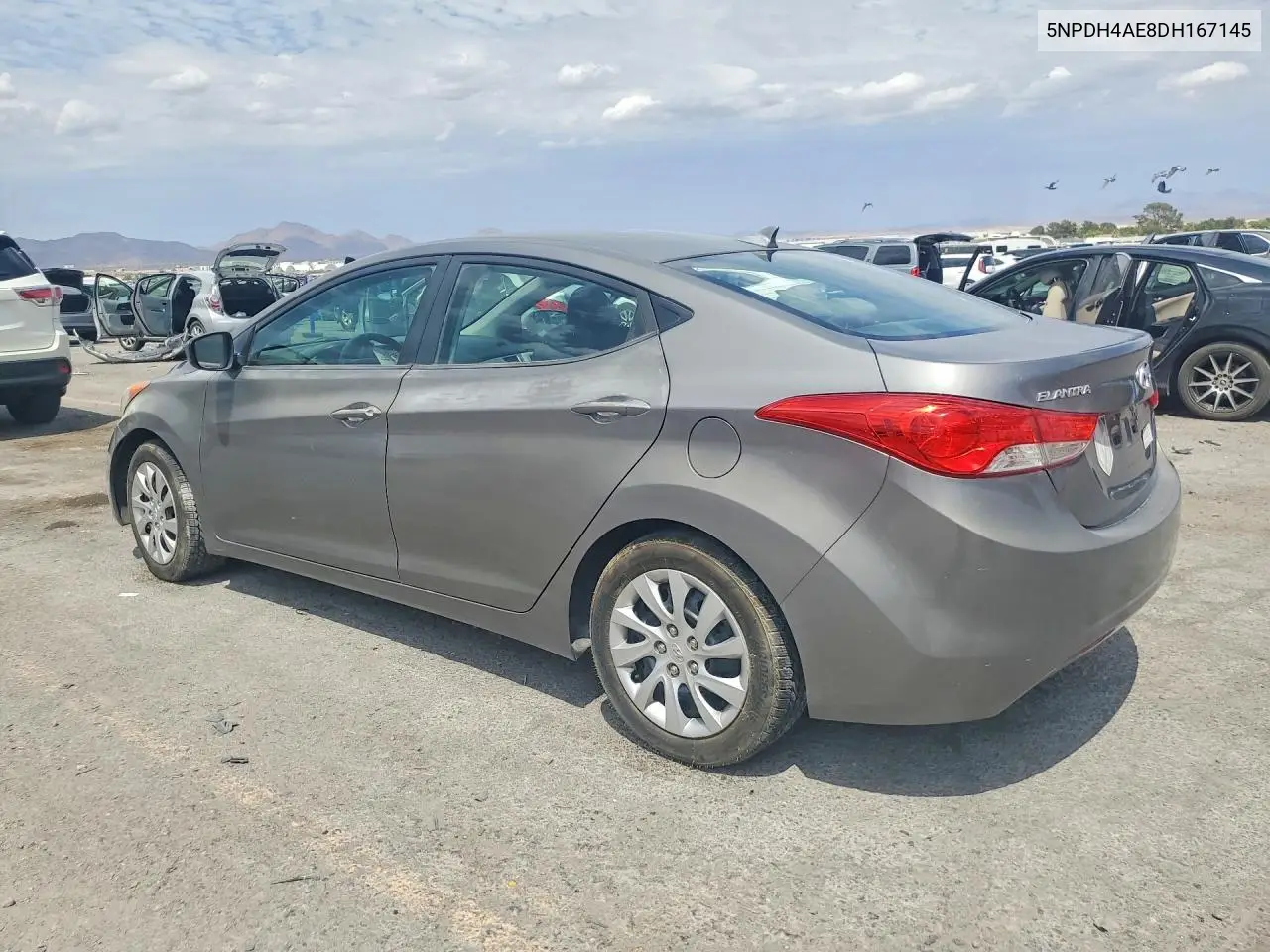 2013 Hyundai Elantra Gls VIN: 5NPDH4AE8DH167145 Lot: 61735596