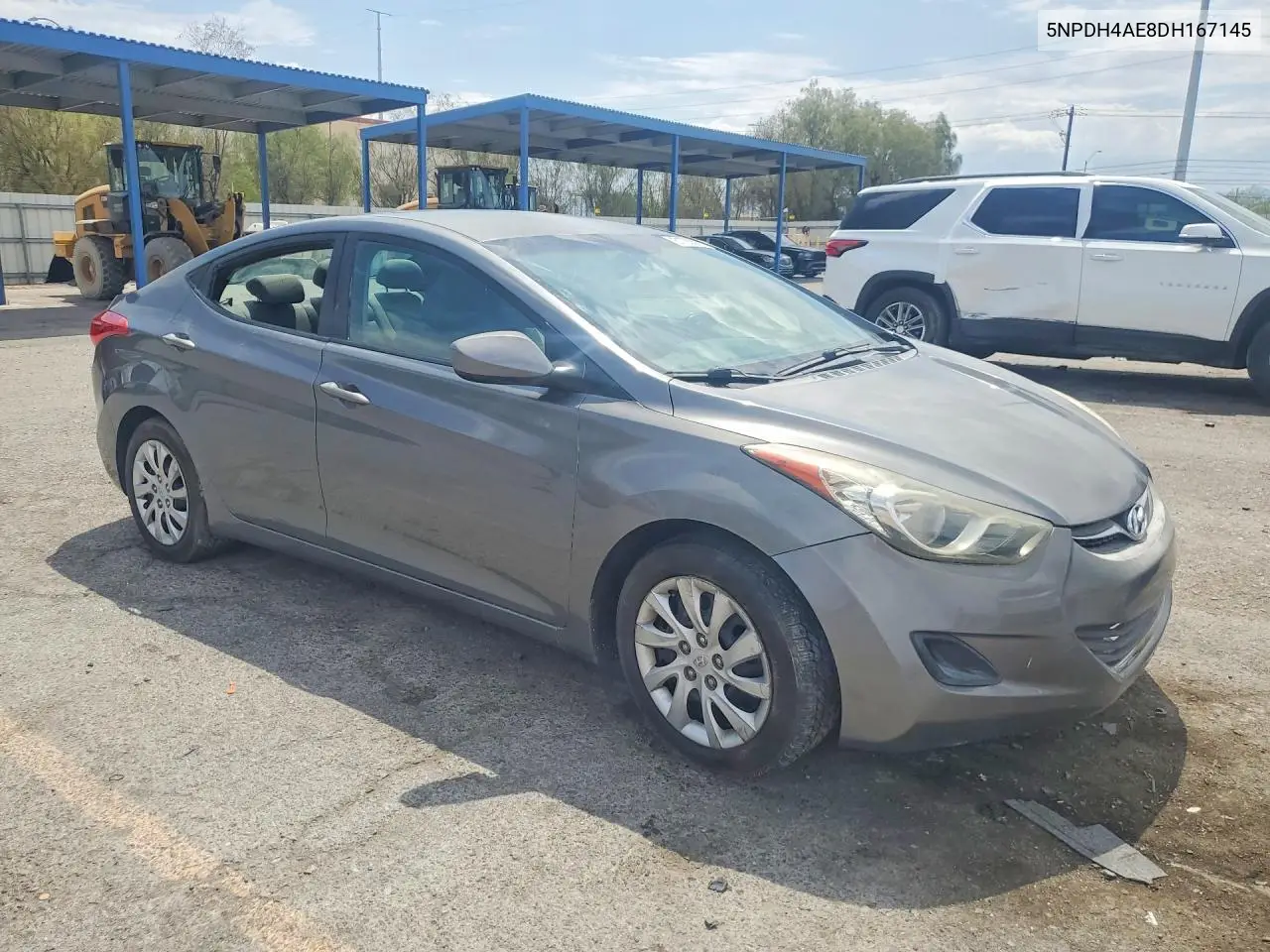 2013 Hyundai Elantra Gls VIN: 5NPDH4AE8DH167145 Lot: 61735596