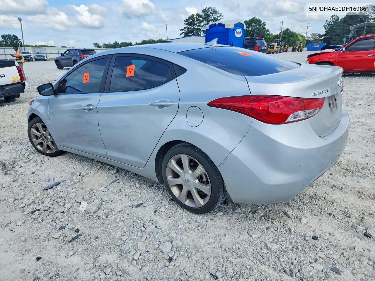 2013 Hyundai Elantra Limited VIN: 5NPDH4AE0DH169861 Lot: 61875916