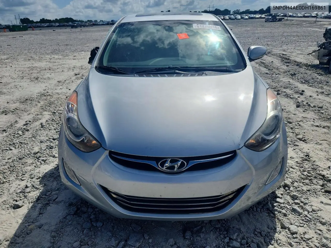 2013 Hyundai Elantra Limited VIN: 5NPDH4AE0DH169861 Lot: 61875916
