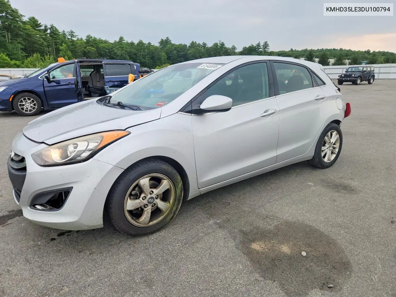 2013 Hyundai Elantra Gt Base VIN: KMHD35LE3DU100794 Lot: 61948896