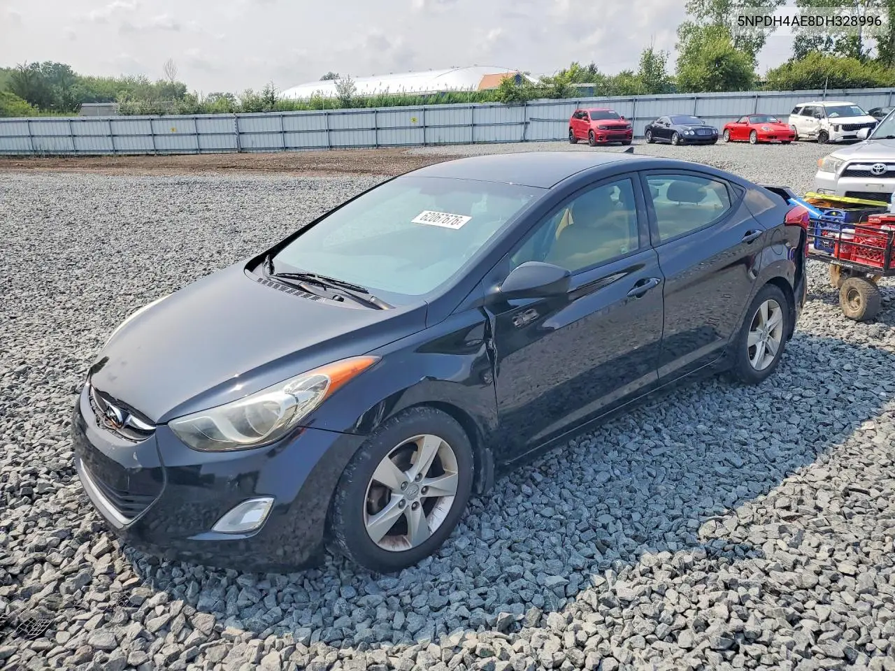 2013 Hyundai Elantra Gls VIN: 5NPDH4AE8DH328996 Lot: 62067676