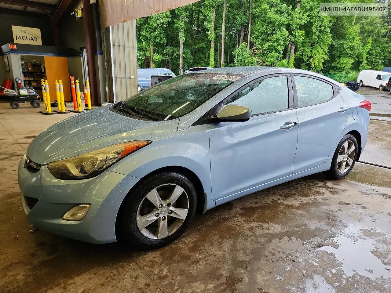 2013 Hyundai Elantra Gls VIN: KMHDH4AE6DU495407 Lot: 62072666