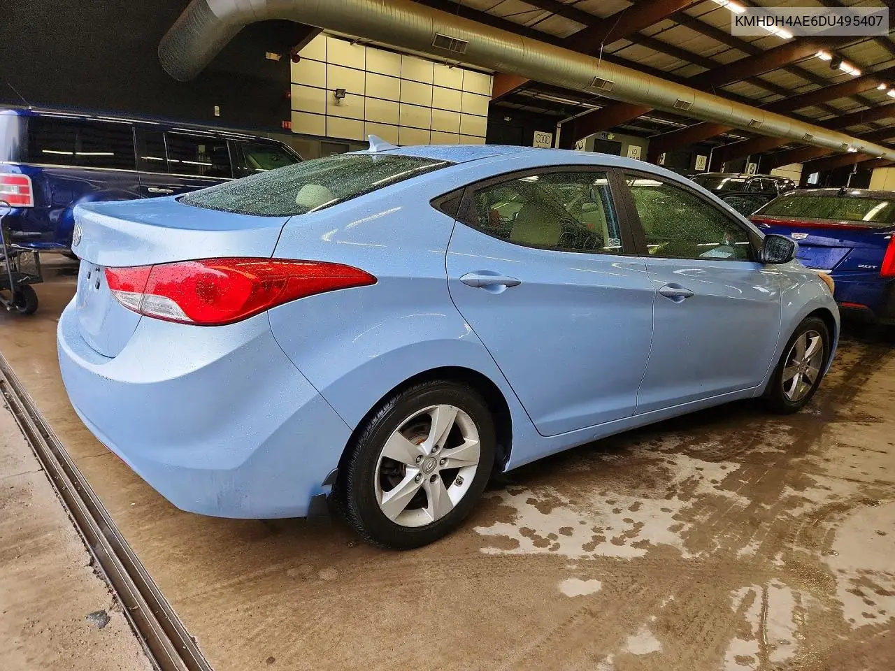 2013 Hyundai Elantra Gls VIN: KMHDH4AE6DU495407 Lot: 62072666
