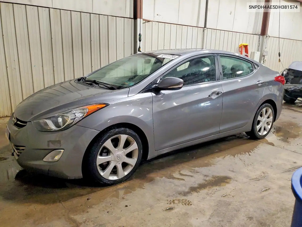 2013 Hyundai Elantra Limited VIN: 5NPDH4AE5DH381574 Lot: 62111756