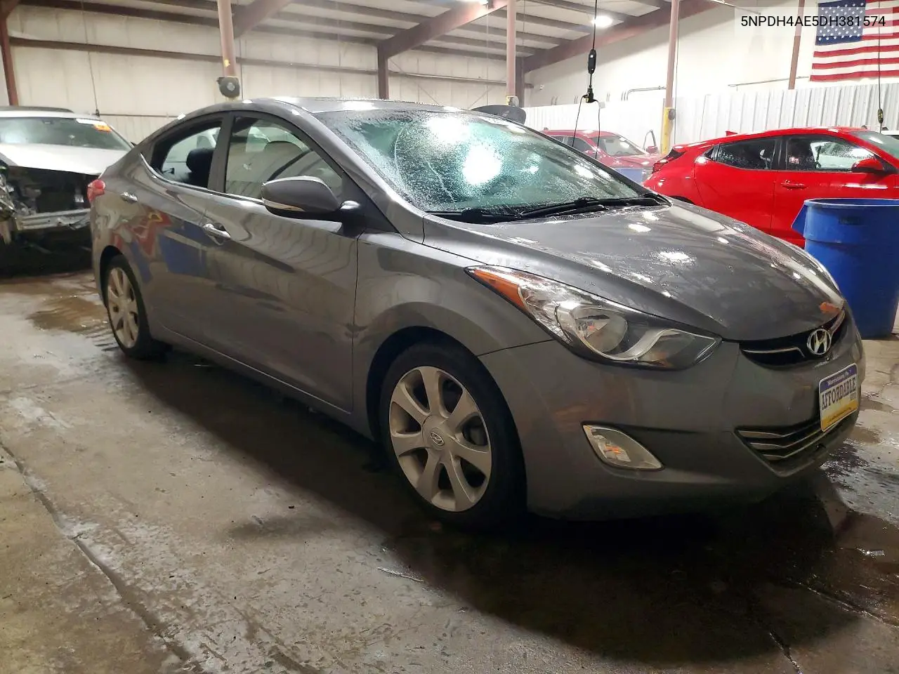 2013 Hyundai Elantra Limited VIN: 5NPDH4AE5DH381574 Lot: 62111756