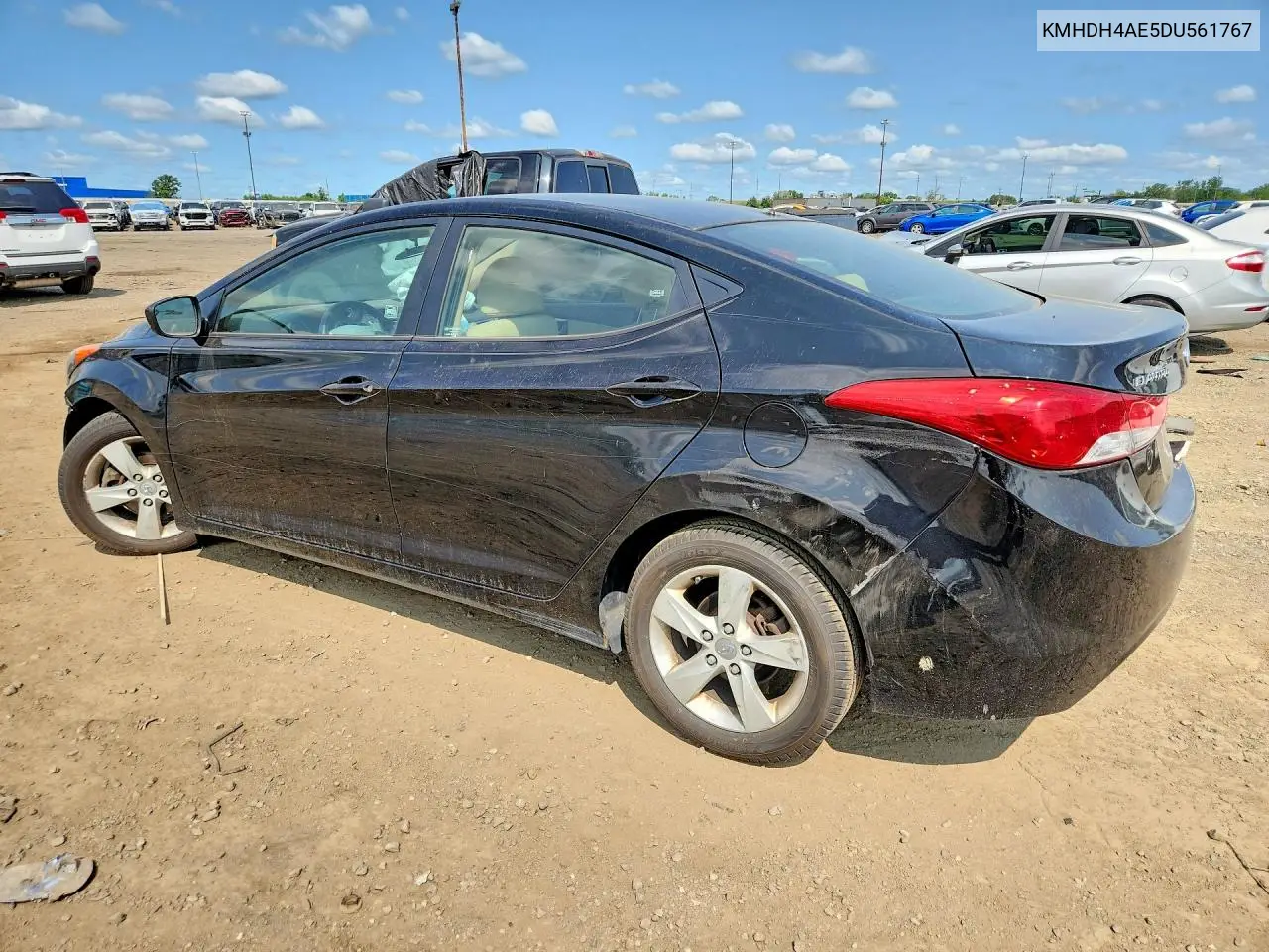 2013 Hyundai Elantra Gls VIN: KMHDH4AE5DU561767 Lot: 62140926