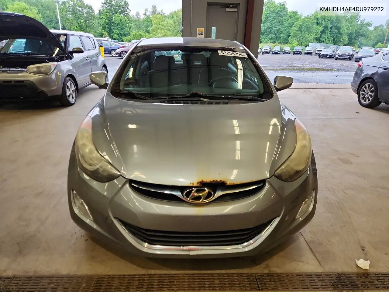 2013 Hyundai Elantra Gls VIN: KMHDH4AE4DU979222 Lot: 62284956