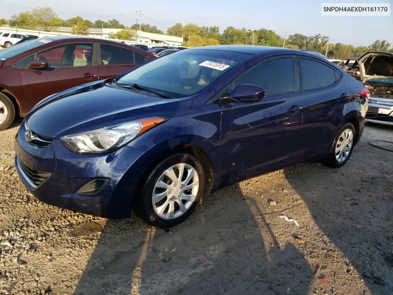 5NPDH4AEXDH161170 2013 Hyundai Elantra Gls