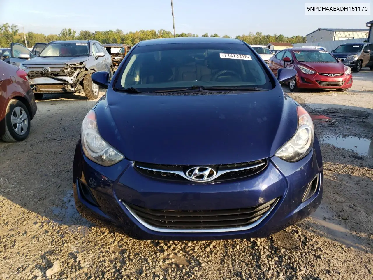 5NPDH4AEXDH161170 2013 Hyundai Elantra Gls