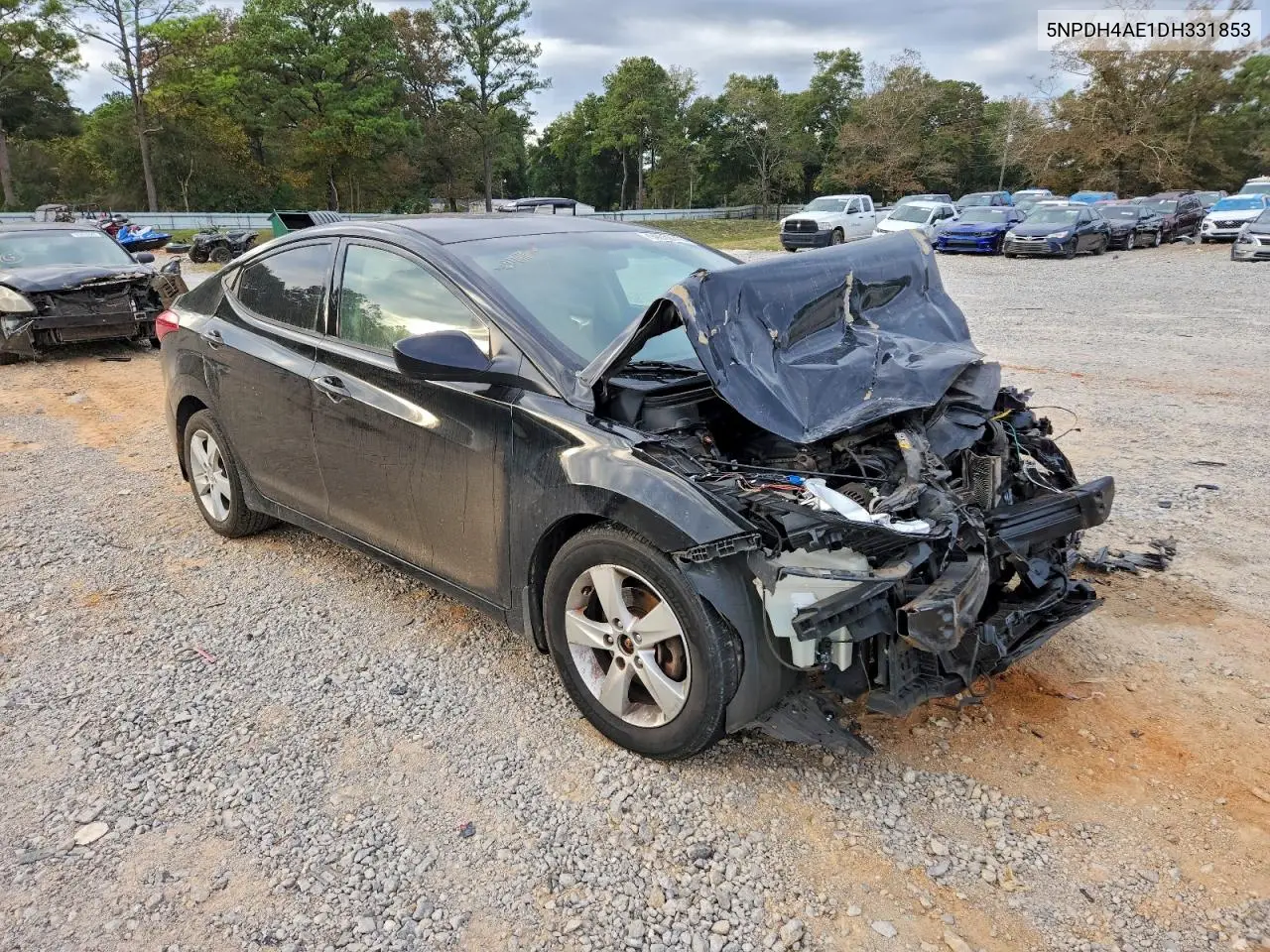 5NPDH4AE1DH331853 2013 Hyundai Elantra Gls