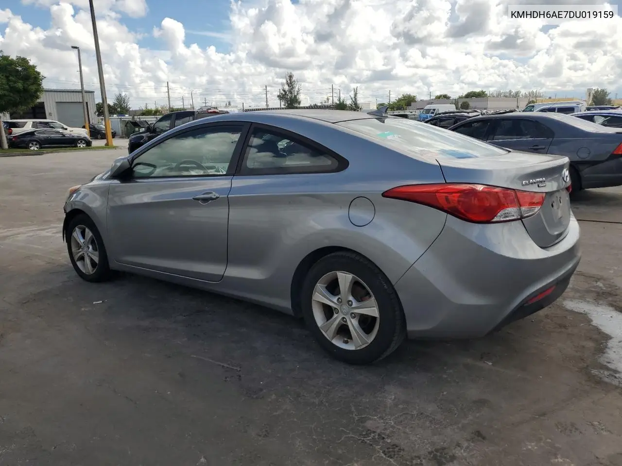 KMHDH6AE7DU019159 2013 Hyundai Elantra Coupe Gs