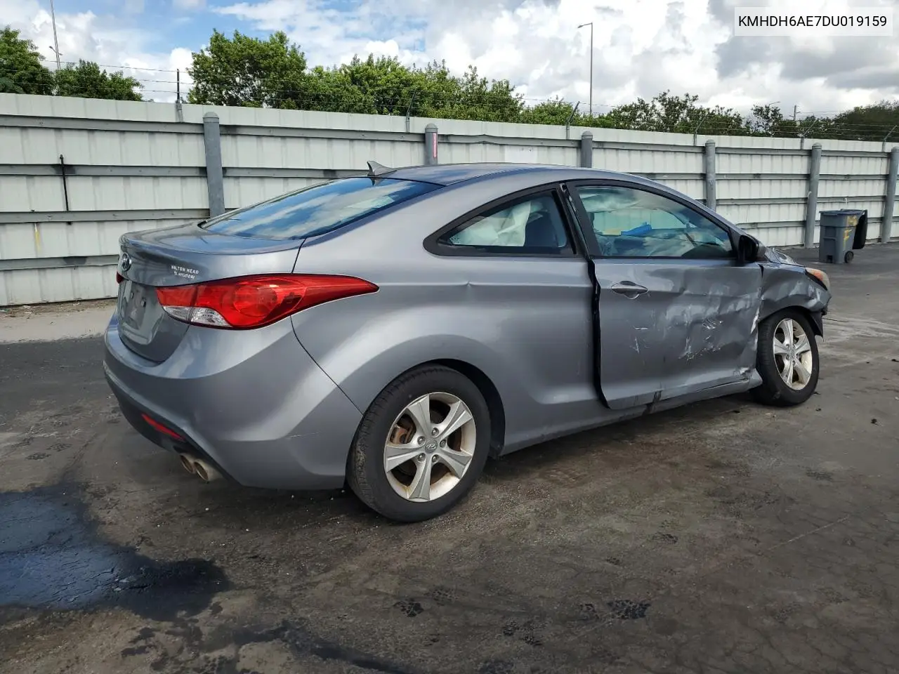 KMHDH6AE7DU019159 2013 Hyundai Elantra Coupe Gs