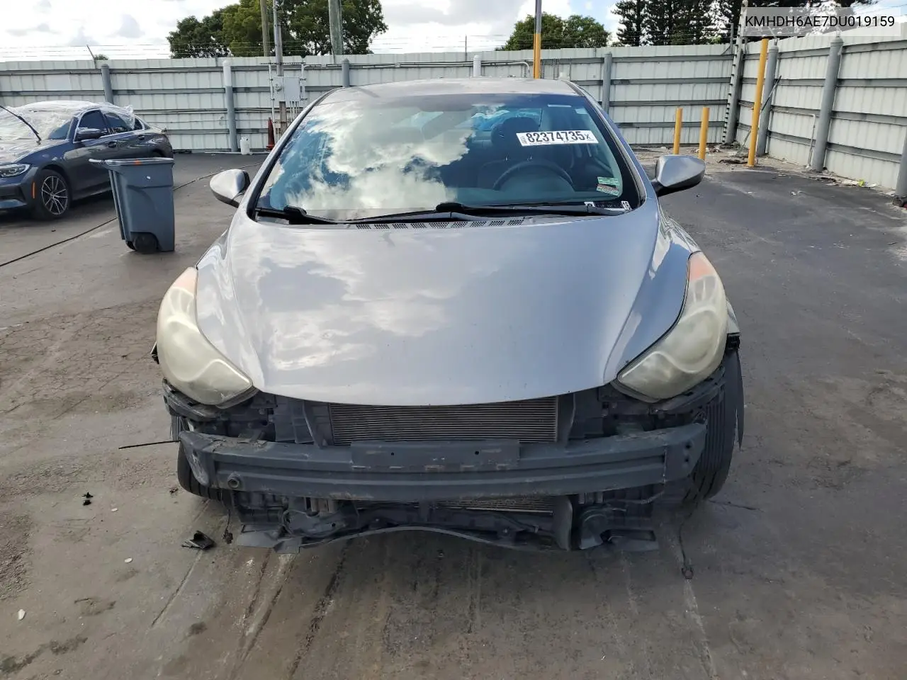 KMHDH6AE7DU019159 2013 Hyundai Elantra Coupe Gs