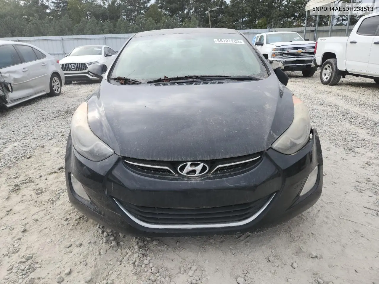 5NPDH4AE5DH238513 2013 Hyundai Elantra Limited