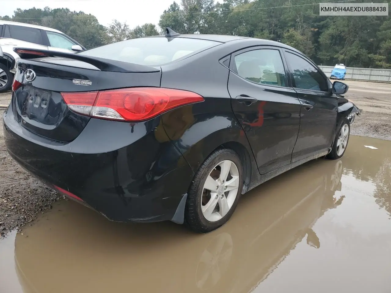KMHDH4AEXDU888438 2013 Hyundai Elantra Gls