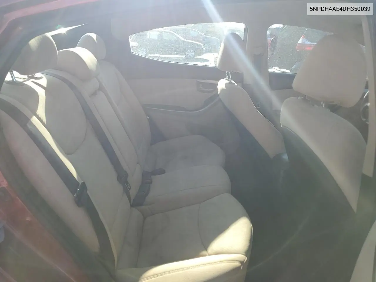 5NPDH4AE4DH350039 2013 Hyundai Elantra Gls