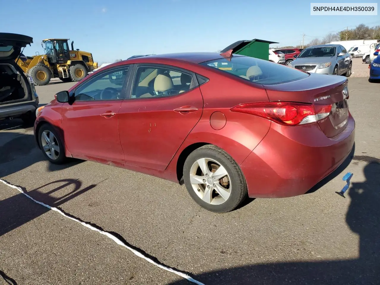 5NPDH4AE4DH350039 2013 Hyundai Elantra Gls