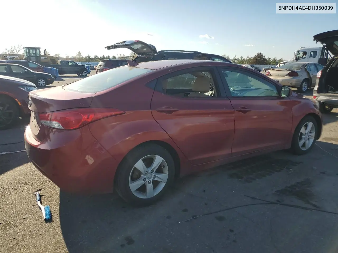 5NPDH4AE4DH350039 2013 Hyundai Elantra Gls