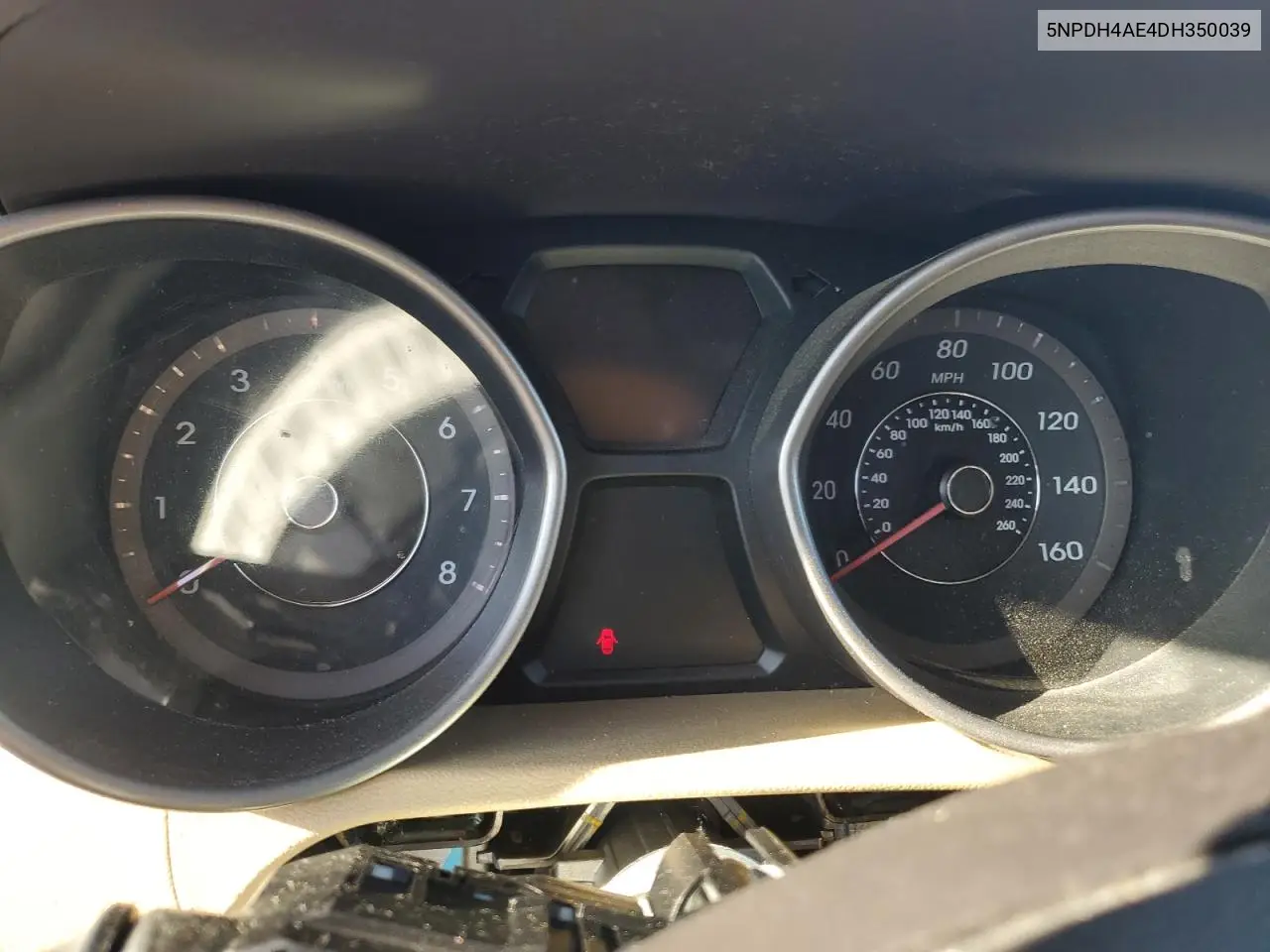 5NPDH4AE4DH350039 2013 Hyundai Elantra Gls