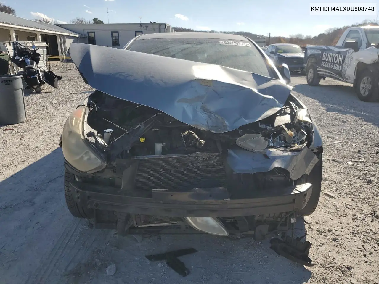 KMHDH4AEXDU808748 2013 Hyundai Elantra Gls