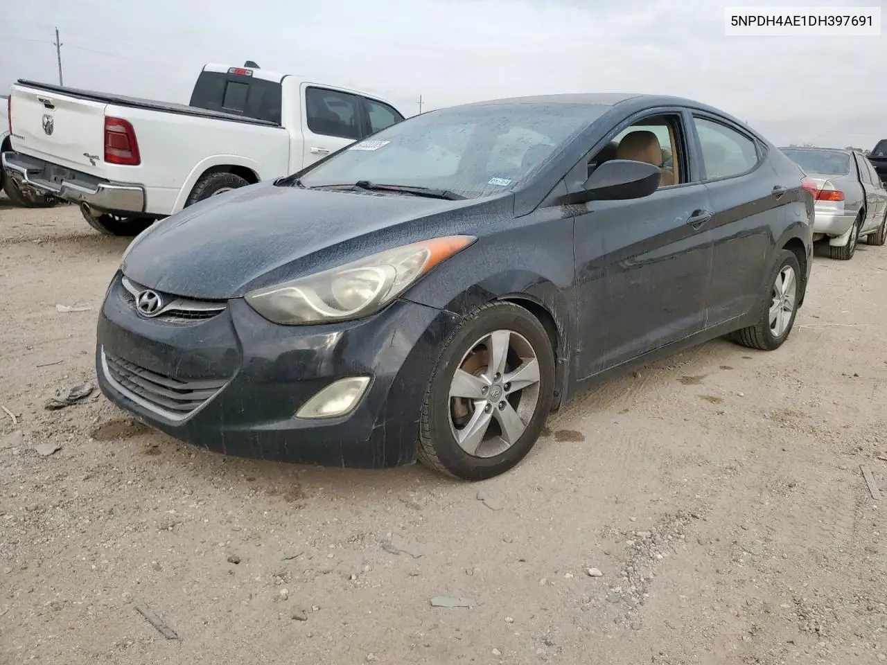 5NPDH4AE1DH397691 2013 Hyundai Elantra Gls