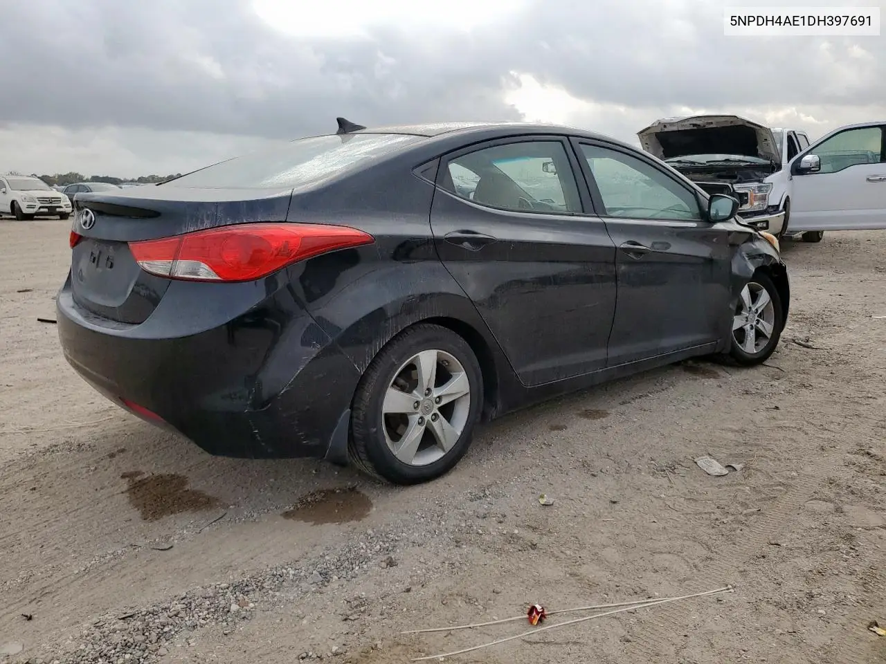 5NPDH4AE1DH397691 2013 Hyundai Elantra Gls