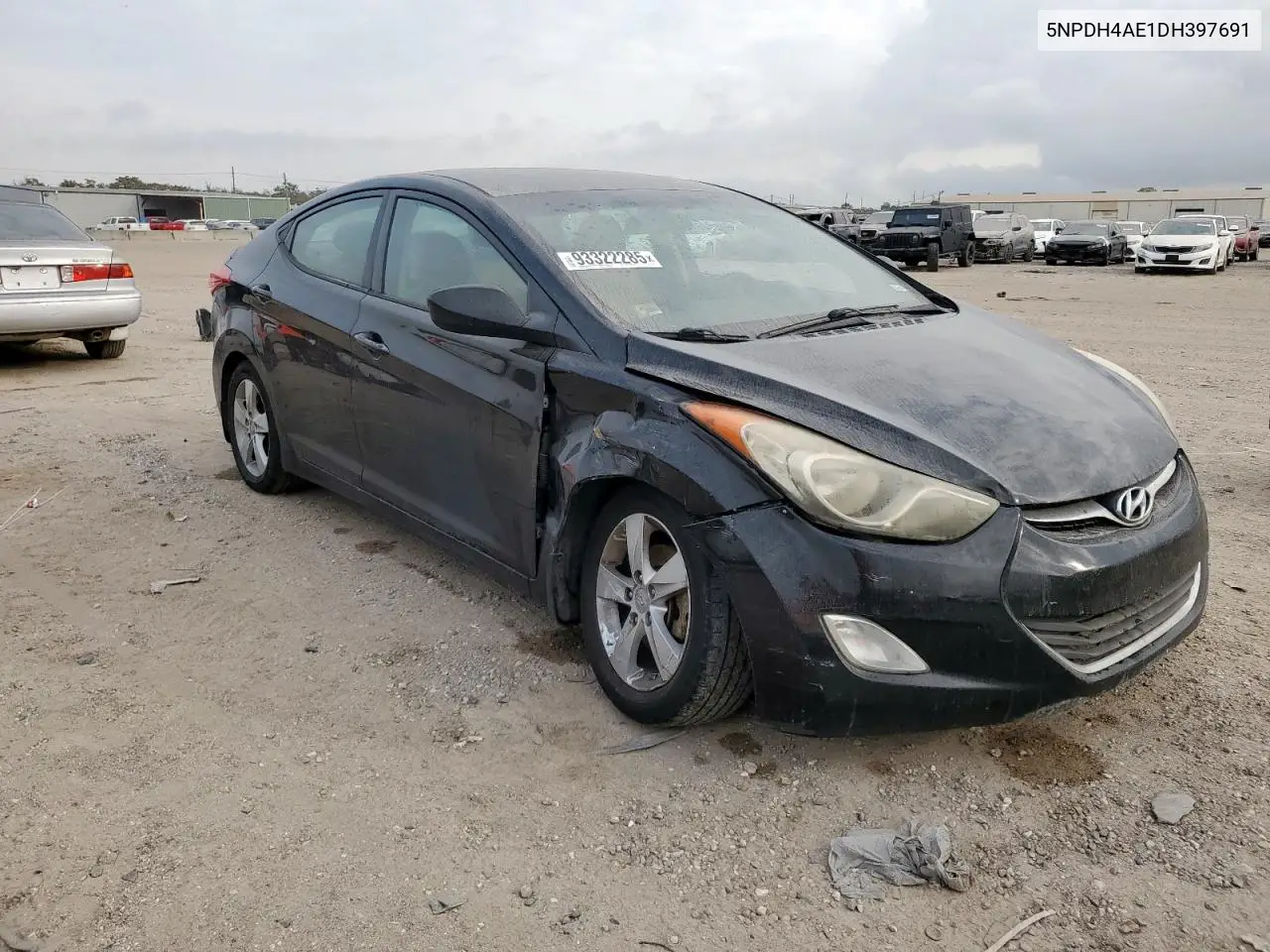 5NPDH4AE1DH397691 2013 Hyundai Elantra Gls