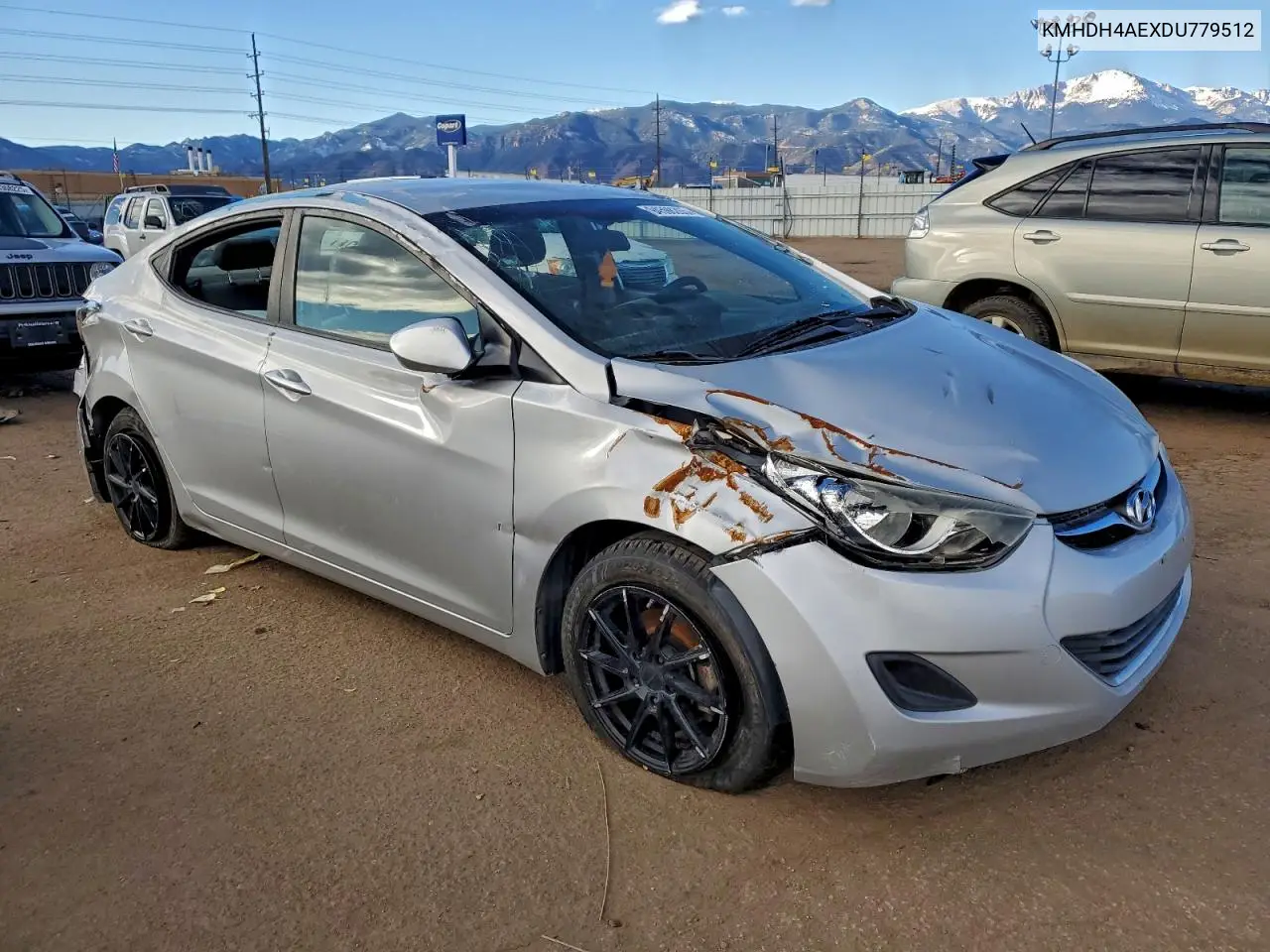 KMHDH4AEXDU779512 2013 Hyundai Elantra Gls