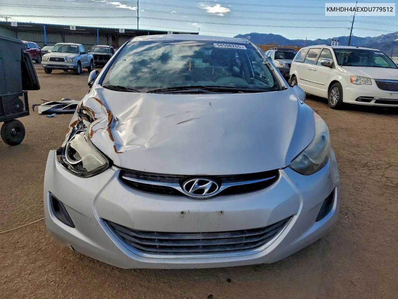 KMHDH4AEXDU779512 2013 Hyundai Elantra Gls