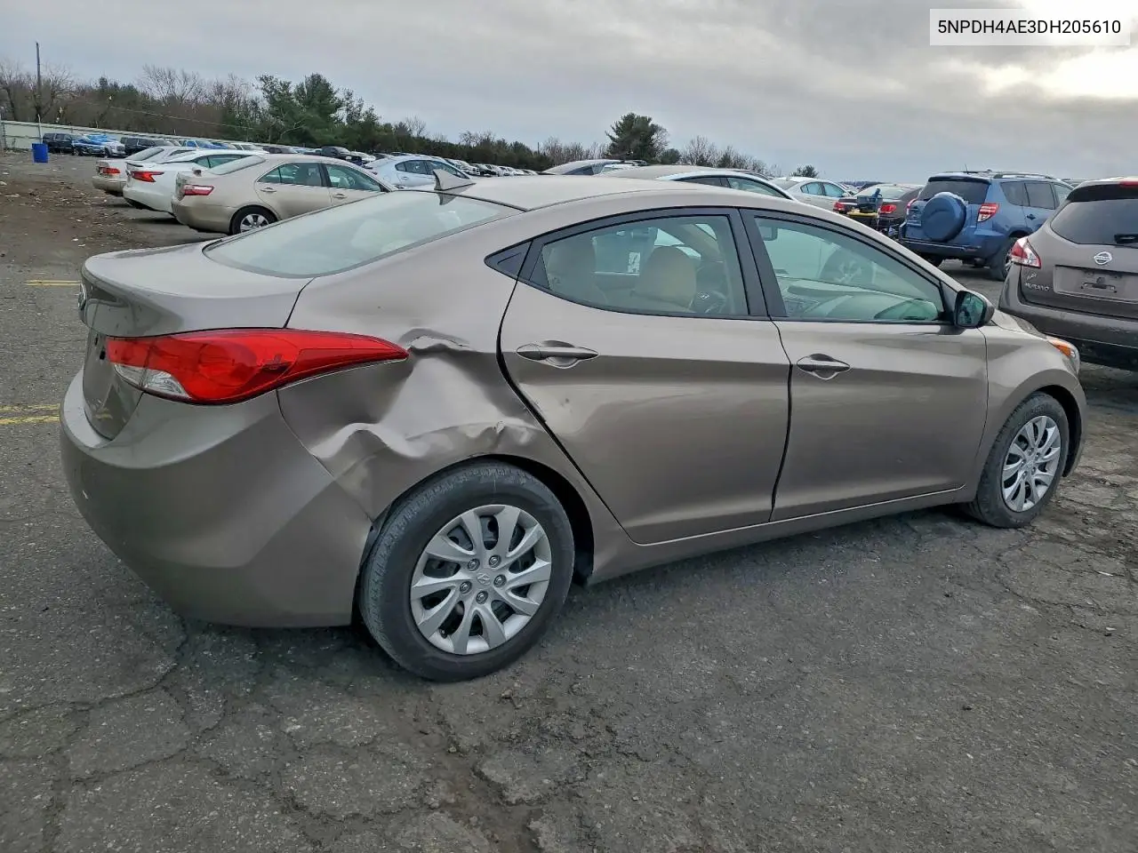 5NPDH4AE3DH205610 2013 Hyundai Elantra Gls