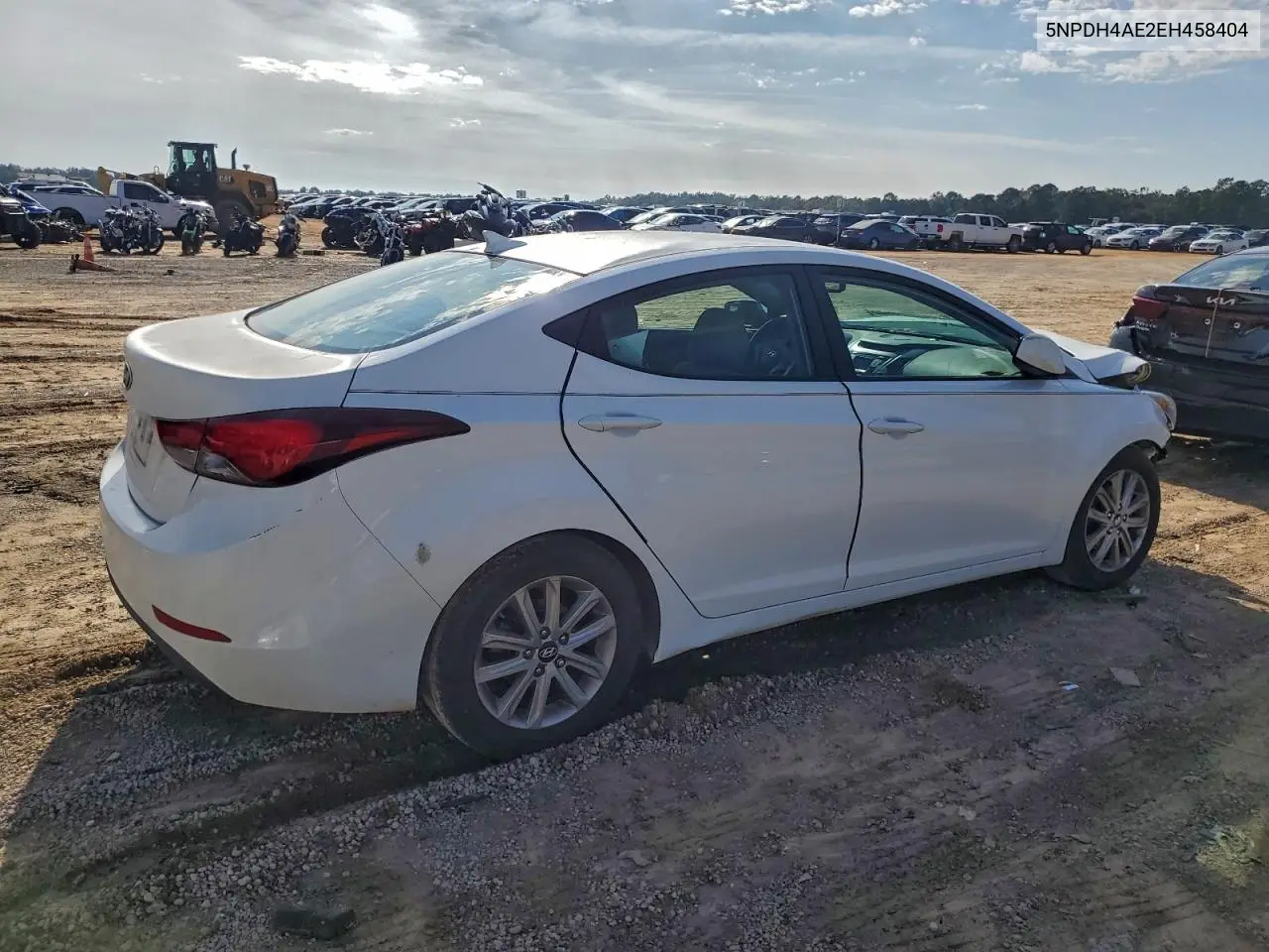 5NPDH4AE2EH458404 2014 Hyundai Elantra Se