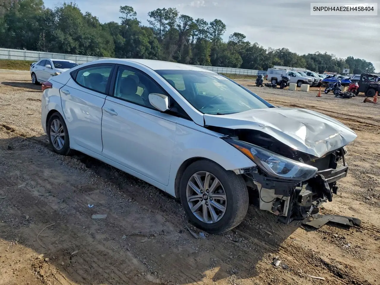 5NPDH4AE2EH458404 2014 Hyundai Elantra Se