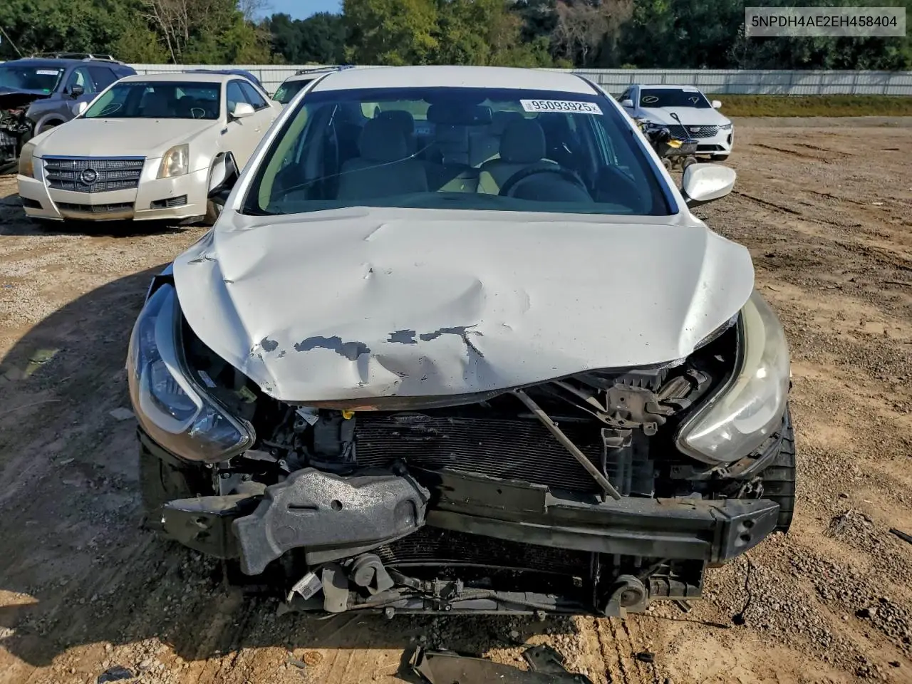 5NPDH4AE2EH458404 2014 Hyundai Elantra Se