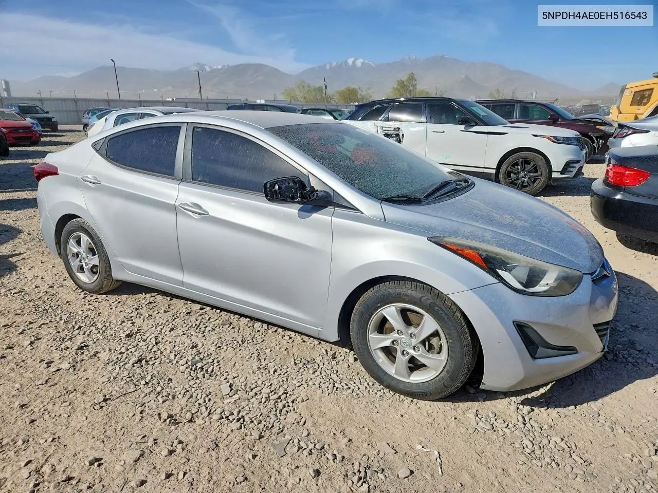 2014 Hyundai Elantra Se VIN: 5NPDH4AE0EH516543 Lot: 47474466