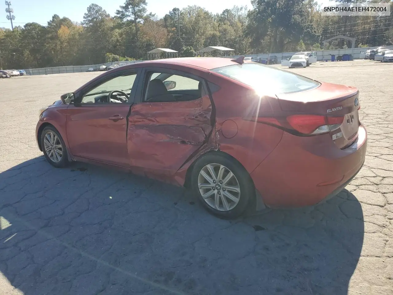 5NPDH4AE1EH472004 2014 Hyundai Elantra Se