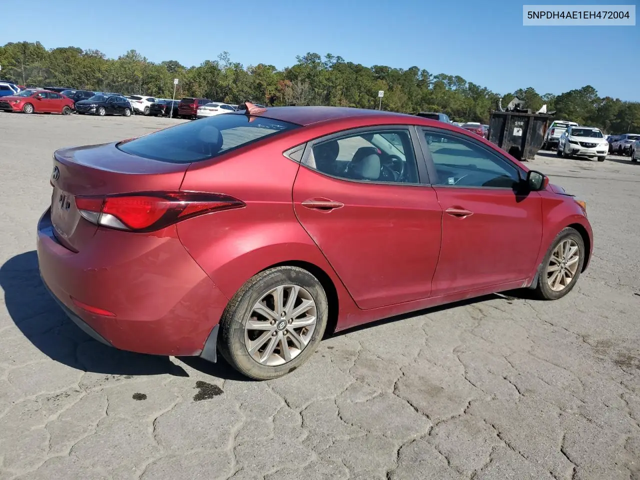 5NPDH4AE1EH472004 2014 Hyundai Elantra Se