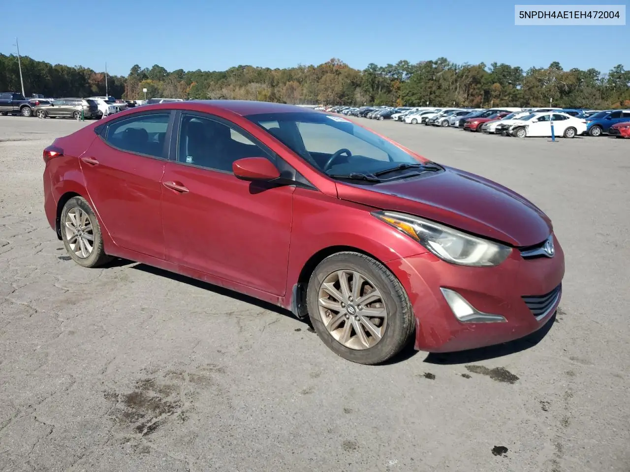 5NPDH4AE1EH472004 2014 Hyundai Elantra Se