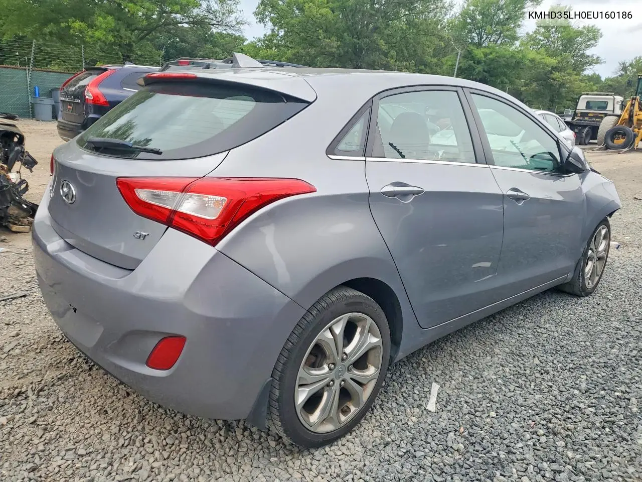 2014 Hyundai Elantra Gt Base VIN: KMHD35LH0EU160186 Lot: 61666346