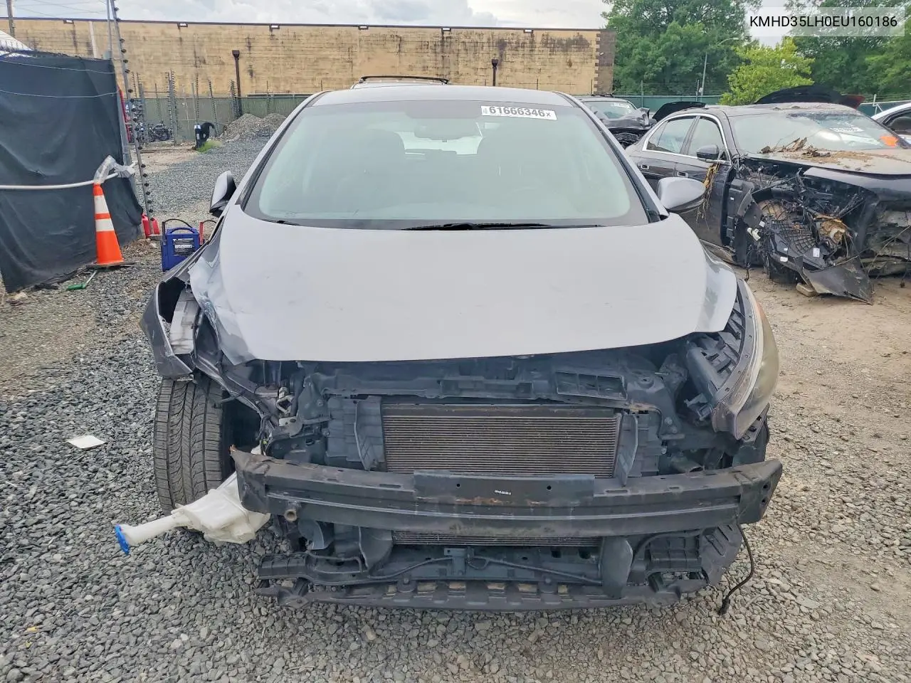 2014 Hyundai Elantra Gt Base VIN: KMHD35LH0EU160186 Lot: 61666346