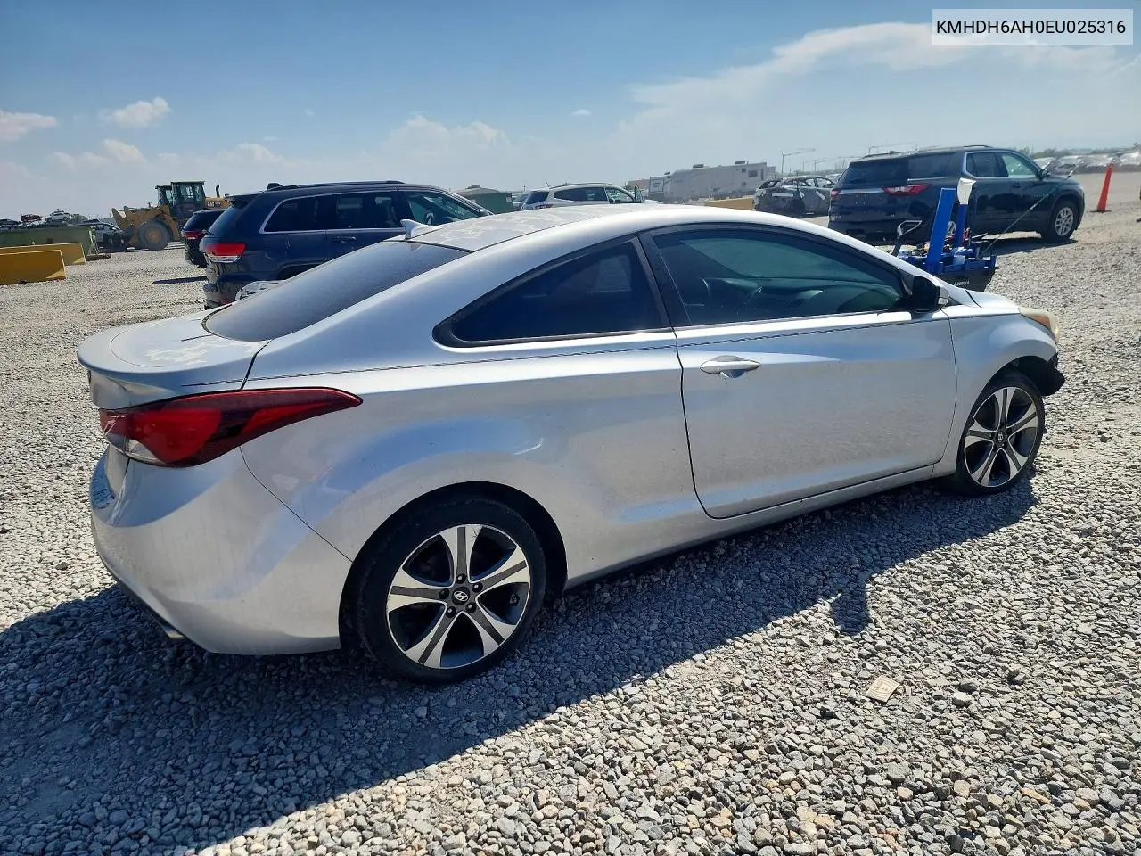 2014 Hyundai Elantra VIN: KMHDH6AH0EU025316 Lot: 61679356