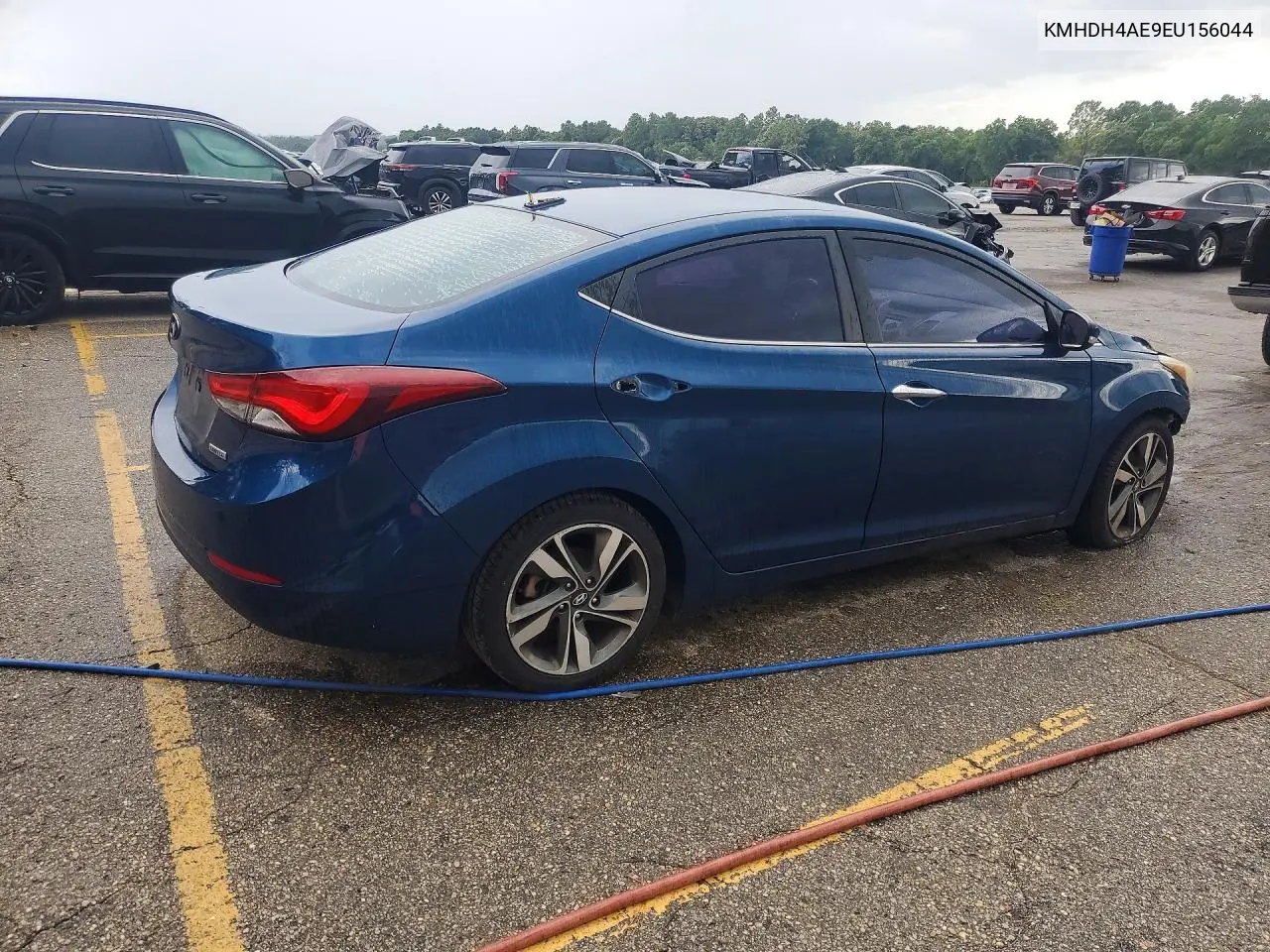 2014 Hyundai Elantra Limited VIN: KMHDH4AE9EU156044 Lot: 61887456