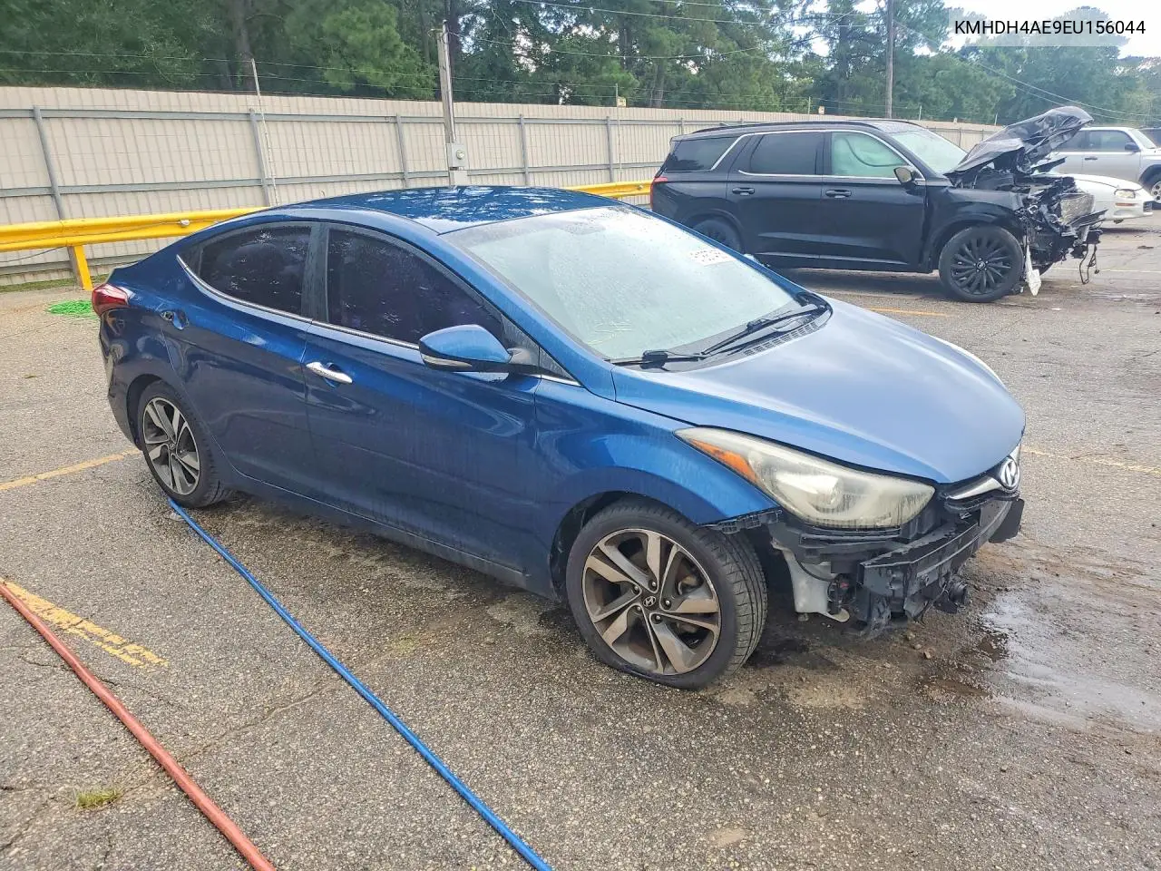 2014 Hyundai Elantra Limited VIN: KMHDH4AE9EU156044 Lot: 61887456