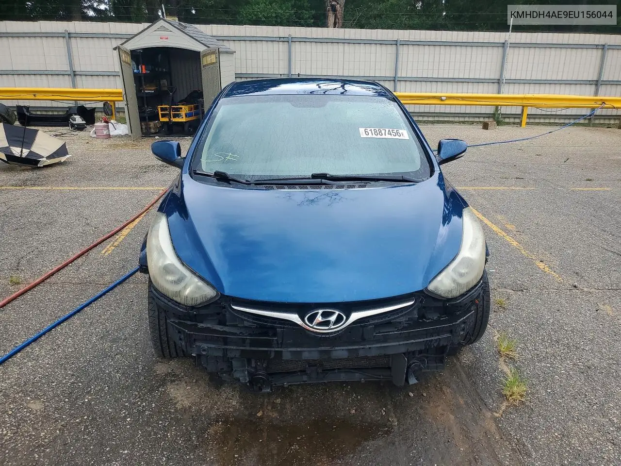 2014 Hyundai Elantra Limited VIN: KMHDH4AE9EU156044 Lot: 61887456