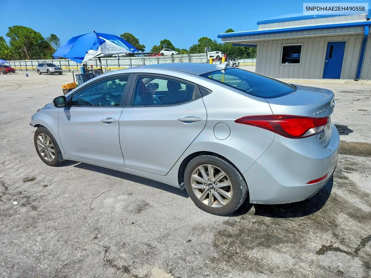 2014 Hyundai Elantra Se VIN: 5NPDH4AE2EH490558 Lot: 61928806