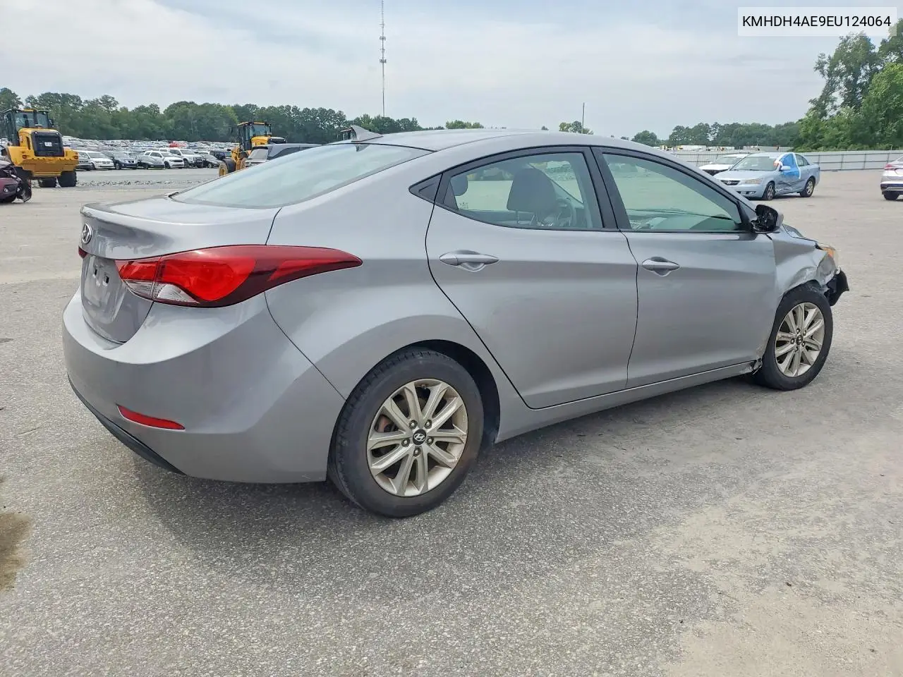 2014 Hyundai Elantra Se VIN: KMHDH4AE9EU124064 Lot: 61956646