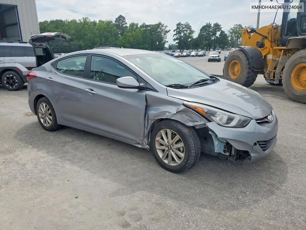2014 Hyundai Elantra Se VIN: KMHDH4AE9EU124064 Lot: 61956646
