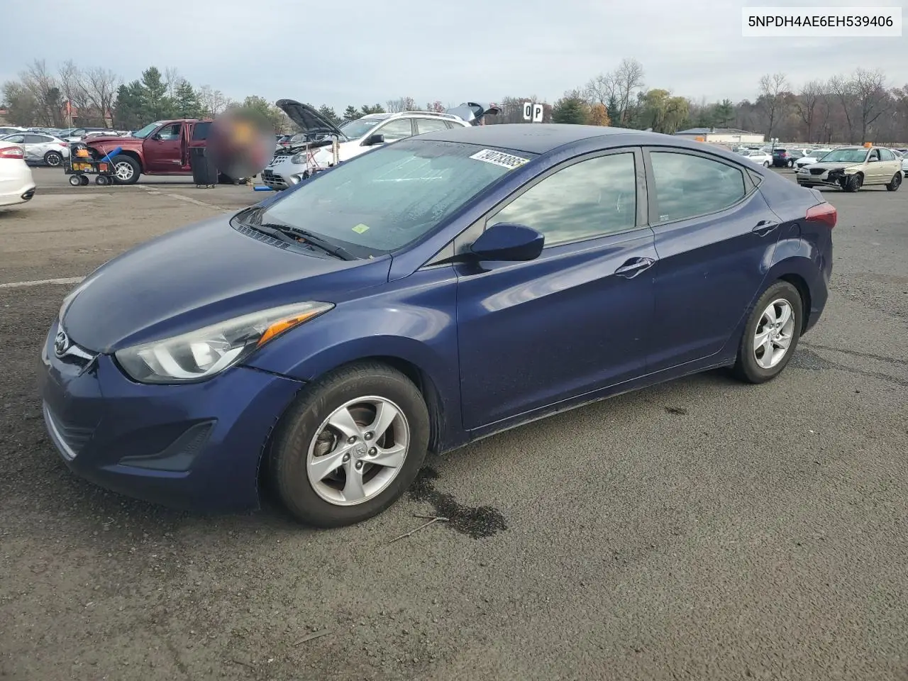 5NPDH4AE6EH539406 2014 Hyundai Elantra Se